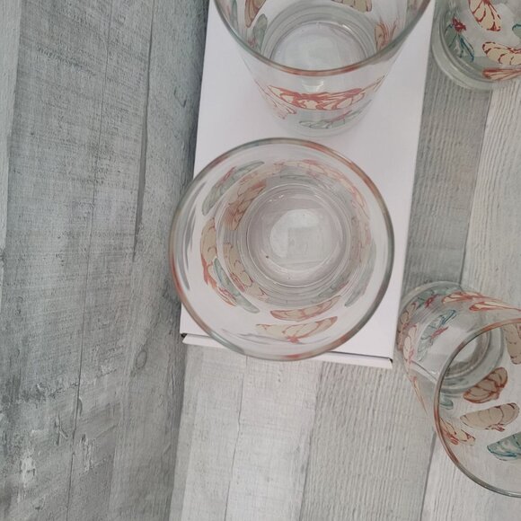 Set Of 4 Greenbrier Pumpkin-Themed Drinking Glasses - Picture 3 of 4